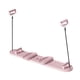 thumbnail image 3 of Soporte para flexiones Ejercicio para músculos del pecho de barra para flexiones de flexiones para gimnasio en casa Rosa, 3 of 8