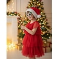 thumbnail image 4 of Arshiner Girls Tulle Dress Toddler Layered Tutu Dresses Rainbow Sequin Summer Party Birthday Wedding Cake Dress Photo Shoot, 4 of 6