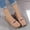 Gold, variant on Xysaqa Women Flats Shoes, Womens Golf Shoes Women's Snail Shoes Sweet Middle Age Mom's Flats Shoes Comfortable Single Shoes Work Office Shoes Womens Savings!