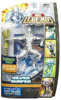 Lot  2pcs 5.5"  Marvel Legend Mr Fantastic & Silver Surfer Action Figures Toys 
