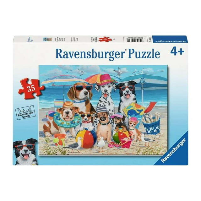 Puzle Ravensburger Beach Buddies de 35 piezas para niños mayores de 4 años