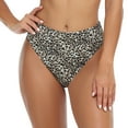 thumbnail image 5 of RELLECIGA Women's High Cut High Waisted Bikini Bottom, 5 of 8