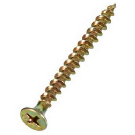 

Hillman Fasteners 40886 No. 6 x 1.25 in. Gold Multi-Use Screw- Pack - 100
