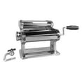 Hand Crank Noodle Machine Stainless Steel Dough Roller Pasta Maker 7