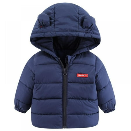 

Kids Toddler Outerwear Cute Hooded Jackets Warm Hooded Coats Warm Winter Snow Coat Winter Outerwear Clothes Outfit