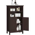 thumbnail image 2 of Renwick Wooden Storage Cabinet with Double Door and Adjustable Shelf for Home, Espresso, 2 of 12