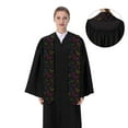 thumbnail image 4 of Haiem Butterfly Pattern Graduation Stole 2024 | Premium Satin Sash for Graduation Ceremony, 4 of 7