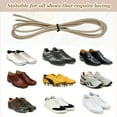 thumbnail image 3 of Uxcell Elastic Shoe Laces, No Tie Shoelaces for Adults White Dot Apricot, 3 of 6