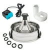 PetSafe Drinkwell Stainless Multi-Pet Pet Fountain - Automatic Dog and Cat Water Bowl - 128 oz