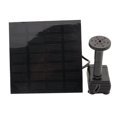 thumbnail image 4 of 3 Pieces Solar Powered Water Fountain fountain solar Pool Pond Water Sprinkler Sprayer with Water Pump & 3 Spray Heads, 4 of 6