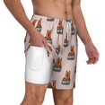 thumbnail image 3 of Goofa German Shepherd Dog Printed Men's Swim Trunks Board Shorts Quick Dry Mens Swimming Trunks with Compression Liner,Breathable Fit Hawaii Beach Shorts-X-Large, 3 of 9