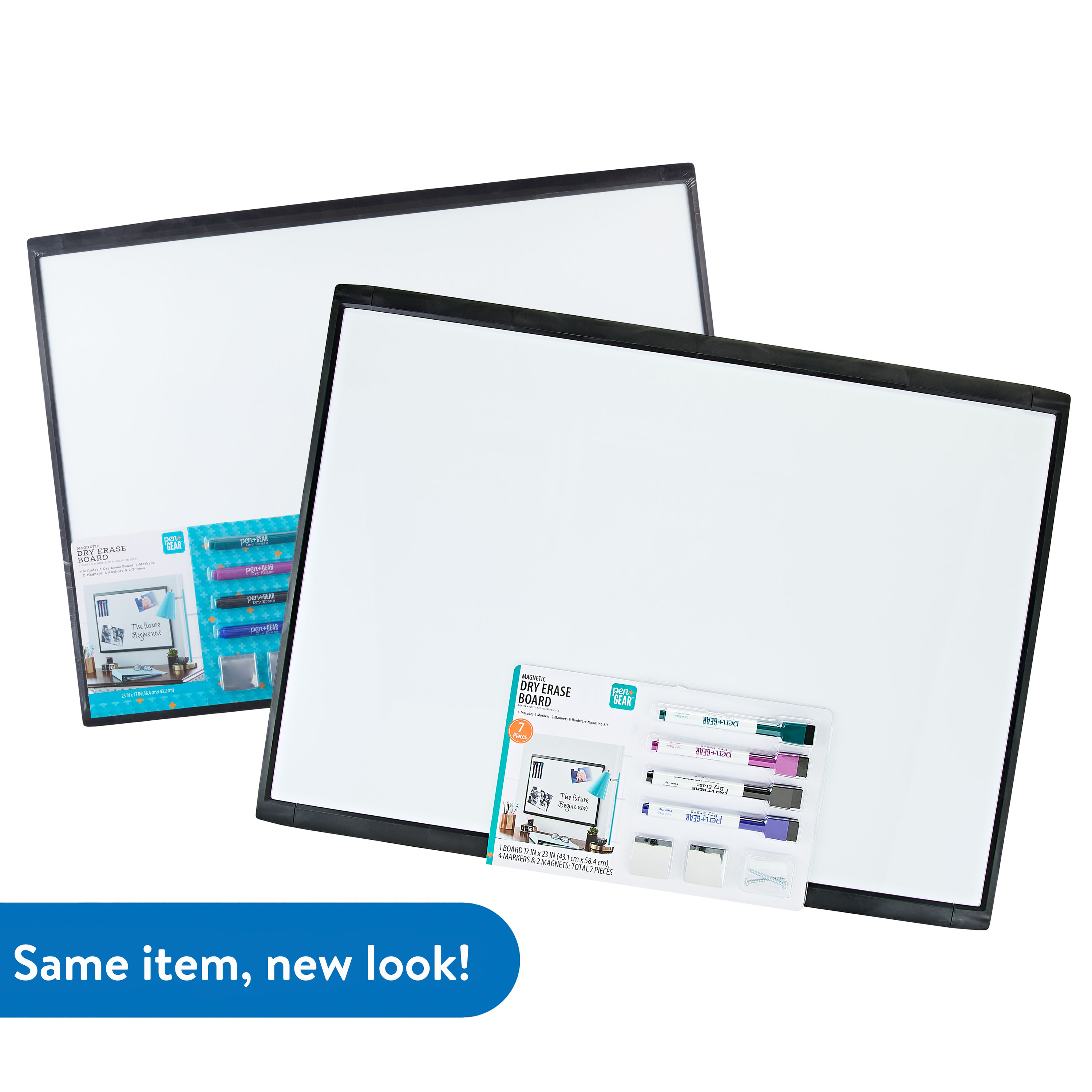 Pen+Gear Magnetic Dry Erase Board, 17" x 23" photo 2
