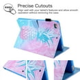 thumbnail image 5 of iPad Mini 5 / Mini 4/ Mini 3/ Mini 2/ Mini Case, Allytech Ultra Slim Kickstand Pencil Holder Shockproof Smart Cover Auto Sleep Wake Wallet Case for Apple iPad Mini 5 4 3 2 1 7.9", Pink Pineapple, 5 of 8