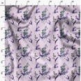thumbnail image 3 of Soimoi Cotton Cambric Purple Fabric By the Yard - 42 Inch Wide - Florals, Leaves Print Fabric - Elegant & Beautiful Patterns for Fashion and Home Decor Printed Fabric, 3 of 6