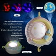 thumbnail image 2 of Baby Musical Crib Mobile with Projector Night Light Cartoon Rattles and Remote for Infant Boys Girls, 2 of 13