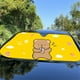 thumbnail image 4 of Parasol para parabrisas delantero de coche | Tela reflectante aislante del calor | Protección UV para todo tipo de clima | Compatible con varios modelos de coche | Protector solar plegable de fác, 4 of 5