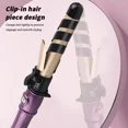 thumbnail image 2 of Automatic Rotating Egg Roller Multifunctional Hair Straightener Tool Salon Accessory, 2 of 9