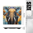 thumbnail image 2 of High Precision Body Weight Scale Smart Bathroom Scales with Large LCD Display(400lbs),Decorative for Bedroom-Majestic Elephant With Large Trunked Ears And Long Tusks, 2 of 4
