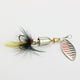 thumbnail image 4 of Crankbait De Lentejuelas 5 uds anzuelos de Metal con cebos giratorios de Metal de plumas para agua dulce y salada, 4 of 9