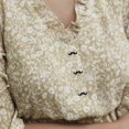 thumbnail image 2 of 1 Bag Sewing Buttons Mustache Shaped Buttons DIY Wooden Overcoat Buttons for Bag Hat, 2 of 4