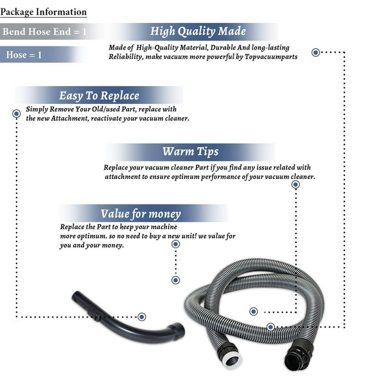 Miele vacuum best sale cleaner hose replacement