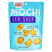 Sun Tropics MOCHI Snack Bites, Sea Salt (3.5oz) 6-pack