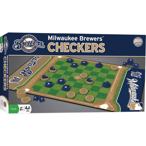 MasterPieces Milwaukee Brewers Checkers