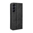 thumbnail image 4 of Funda con textura retro para Samsung Galaxy A55 5G, color negro, 4 of 5