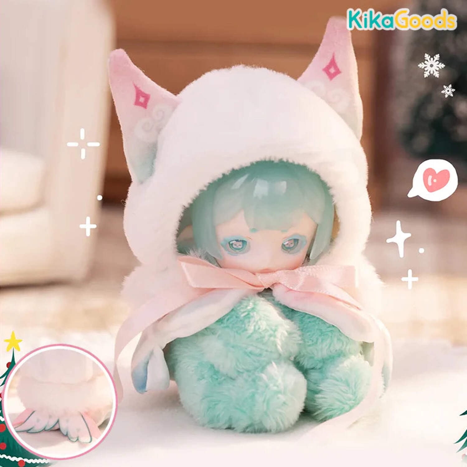 Kika Goods Antu Cute Petite Series Plush Single Blind Box