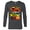 Charcoal Heather, variant on Disney and Pixar’s Cars Race Time Lightning McQueen Racing - Long Sleeve T-Shirt for Men - Customized-Navy
