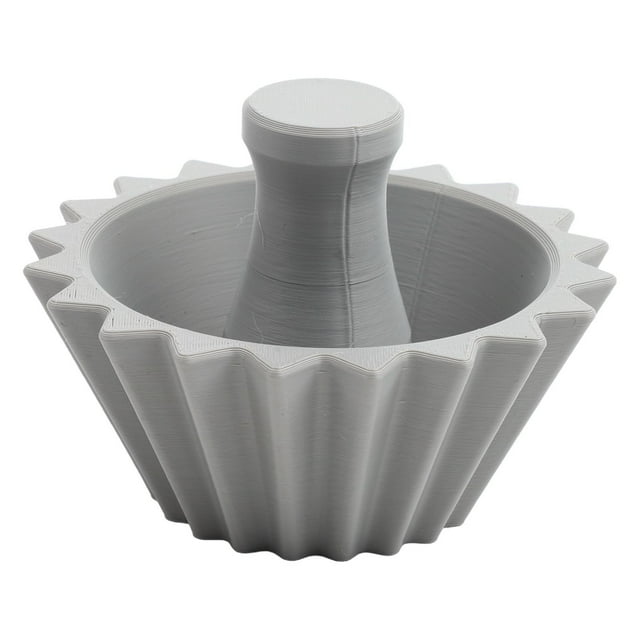 Coffee Filter Shape Retainer,Transparent PETG Press Tool for Origami Filters,20-Rib Design,Portable Auxiliary Brewing Accessory,81x36MM