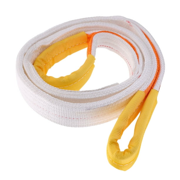 Heavy Duty Car Tow Rope Strap Belt Nylon Strong Hook Towing 2m 