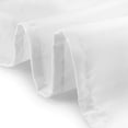 thumbnail image 3 of 1 Douzaine de Serviettes de Table en Tissu 17 Pouces - Tissu Polyester Lavable en Machine - Blanc, 3 of 4