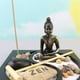 thumbnail image 4 of Meditación Jardín Zulema Alivio del estrés Estatua de meditación budista, 4 of 8