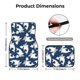 thumbnail image 5 of Fotbe Shark Juego de 4 Tapetes para Auto con Estampado – Alfombrillas de Goma Reforzada, Diseño Antideslizante, Protección para Todo el Año – Vehículos, Autos, Camionetas y SUVs, 5 of 7