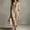#0128-Brown, variant on Womens Summer Casual Maxi Dress 2026 3/4 Sleeve Long Dresses Striped V Neck Loose Sundresses with Pockets