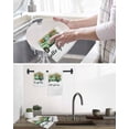 thumbnail image 5 of Hello Spring Kitchen Dish Towels for Drying Dishes Set of 2, Easter Flowers Green Car Vintage Floral Waffle Weave Microfiber Hand Tea Bathroom Towels Quick Dry & Absorbent Towel 12x12, 5 of 7