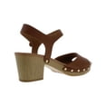 thumbnail image 2 of Style & Co. Womens Anddreas Faux Leather Clog Heel Sandals, 2 of 2