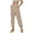 Beige, variant on Lixiuxyad Women Flowy Pants Casual Pants Drawstring Design Utility Joggers Pocket Trousers Comfortable Long Length Bottoms For Everyday Wear Beige