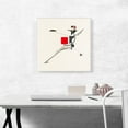 thumbnail image 2 of ARTCANVAS Victory Over The Sun 10 New Man Canvas Art Print by El Lissitzky - Size: 18" x 18" (0.75" Deep), 2 of 9