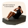 thumbnail image 3 of Tapete Piso Gym EVA Antiderrapante Acolchonado 10mm Negro 4 Piezas 1.44m², 3 of 5