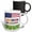 Multicolor, variant on 3drose, Jackson, Mississippi. the American Flag. Cool Patriotic Family Gift, 11oz Two-tone Yellow Mug