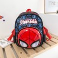 thumbnail image 1 of Nuevo Mochila para niños de Spiderman Marvel, mochilas escolares de dibujos animados estéreo 3D de superhéroe para niños, 1 of 5