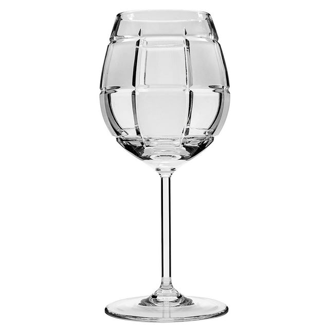 Neman TM8560 (Ensemble de 6), Verres à Vin en Cristal Faits à la Main de 10 Oz. sur une Longue Tige, Verres à Vin Rouges/blancs Transparents, Vaisselle de Mariage, Ensemble de 6