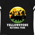 thumbnail image 4 of Inktastic Yellowstone National Park with Bear Mountains and Trees Cricle Boys or Girls Toddler T-Shirt, 4 of 5