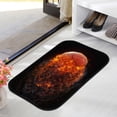 thumbnail image 3 of Floor Door Mats Bath Rugs Ball Flames , Entry Rug Non-Slip Washable Indoor Door Mat, Small Oriental Accent Throw Rug for Bedroom Kitchen Entryway Bathroom 31x20in Carpet Runner, 3 of 7