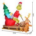thumbnail image 1 of Inflables de animales lindos personalizados con luz Led para decoración de patio de Navidad fiesta inflable de Navidad de oso Polar, 1 of 4