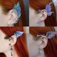 thumbnail image 2 of Mariposa dragón oreja Clip oreja manga sin perforación joyería para disfraz regalo, 2 of 4