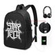thumbnail image 1 of Mochila de viaje Archspire para portátil, resistente al agua, con puerto de carga USB, ideal para la universidad y la escuela, para hombre y mujer., 1 of 5