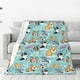 thumbnail image 1 of Balery Dogs Manta de Felpa Suave y Acogedora – Cobija de Franela Aterciopelada para Cama, Lavable y Cálida para Sofá, Mascotas, Transpirable-40"x30", 1 of 7